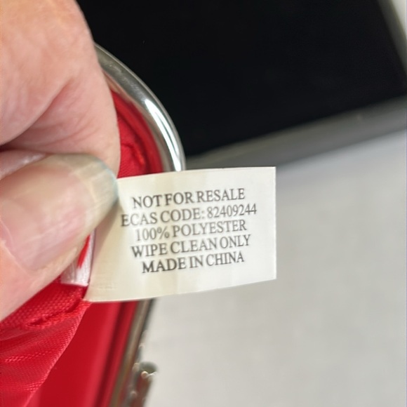 VINTAGE 2000’S CLUTCH /PURSE /MAKE UP CASE CHRISTINA AGUILERA GEOMETRIC CLUTCH - Picture 6 of 13